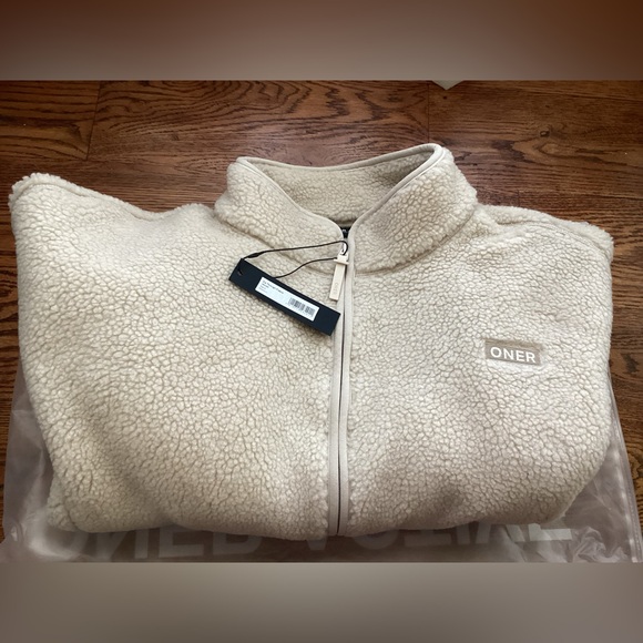 Oner Active Sand Zip Through Fleece Jacket - Picture 6 of 11